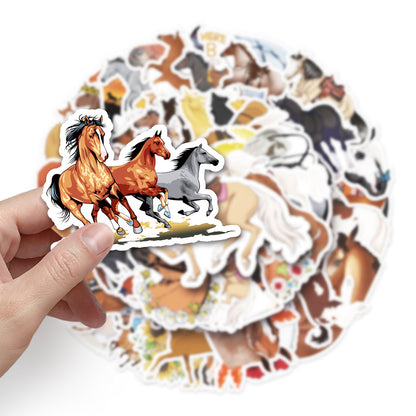 Waterproof horse stickers - PonyGlamour