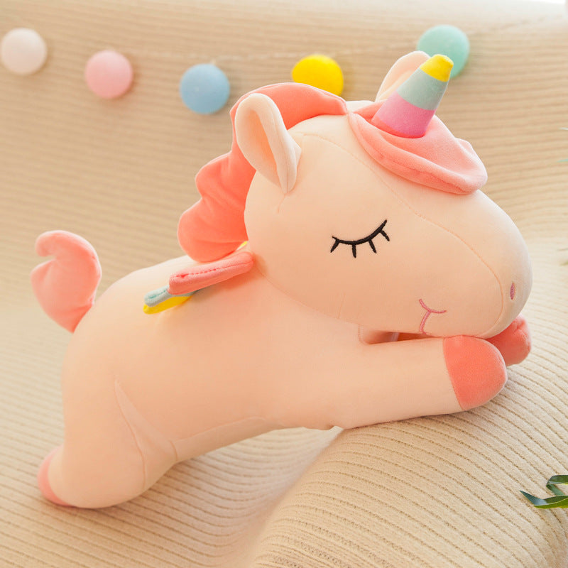 Angel unicorn plushie - PonyGlamour