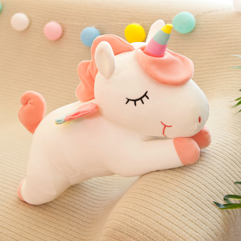 Angel unicorn plushie - PonyGlamour