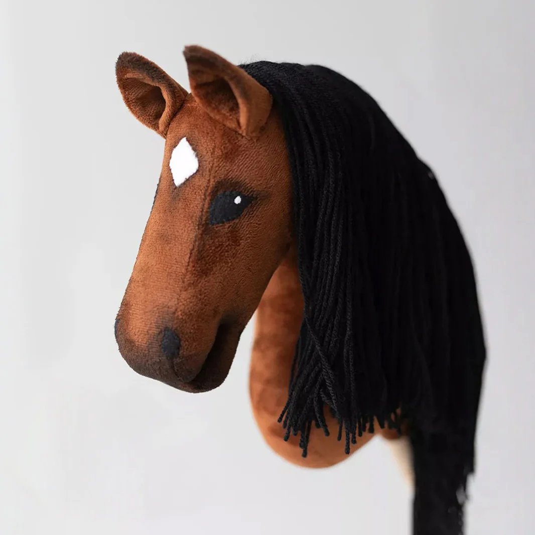 Hobby horse - dark brown