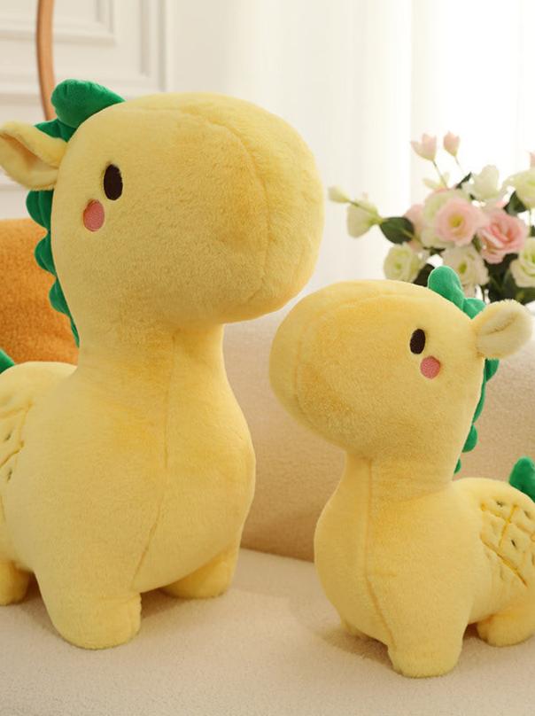 Pineapple horse plushie