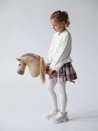 Hobby horse - pearl white