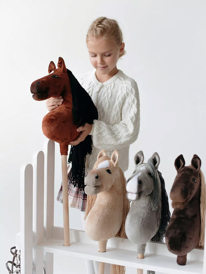 Hobby horse - dark brown